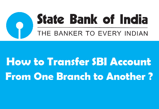 SBI Bank Branch change: