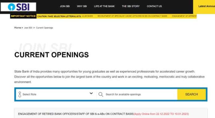 SBI Recruitment 2023 |Online Application for 1438 Vacancies