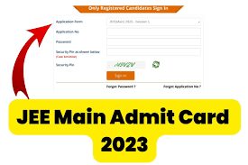 JEEMain Admit Card 2023